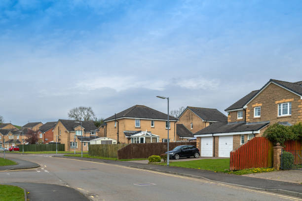 istock Private houses in a Scottish town 1481019935