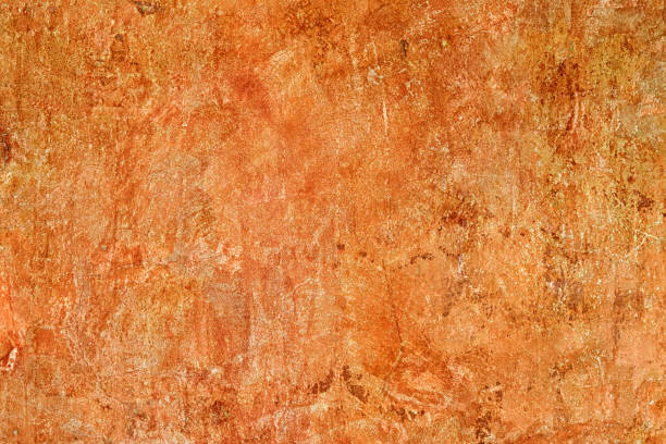 istock Beautiful abstract texture background from an iron sheet covered with corrosion and rust. 1481022164