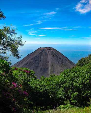 Izalco is an active stratovolcano on the side of the Santa Ana Volcano, which is located in western El Salvador. It is situated on the southern flank of the Santa Ana volcano.