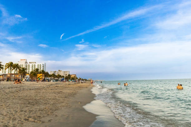 istock Dramatic and beauty sky at miami beach 1481029006