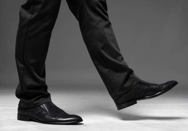 istock Legs of a man walking 1481036001