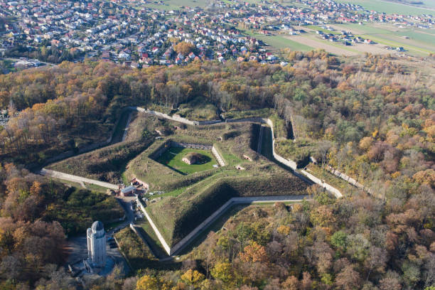 istock Aerial view over the city center 1481040419