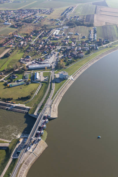istock Aerial view over the city center 1481040708