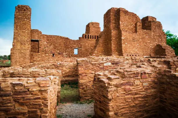Photo of Quarai Ruins at Salinas Pueblo Missions National Monument in New Mexico, United States