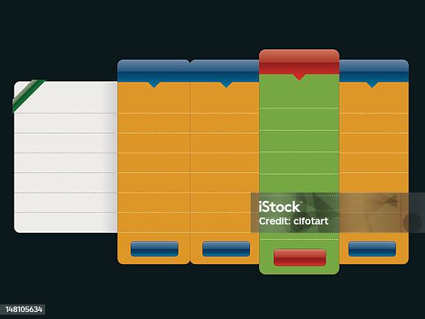 Botões De Internet - Arte vetorial de stock e mais imagens de Azul - Azul, Caixa, Claro