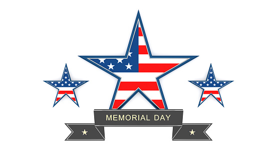 Remember and honor American culture digital concept