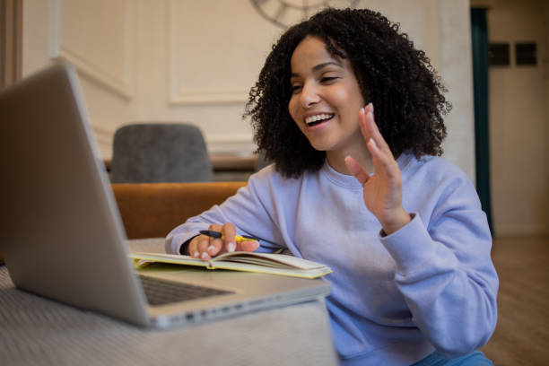 istock Young woman working from home 1481070638