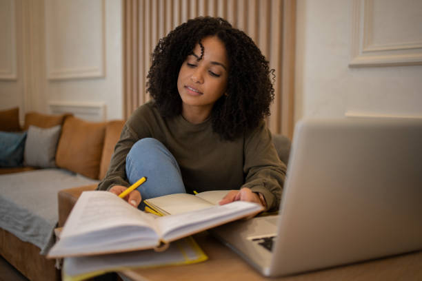 istock Woman working from home 1481070646