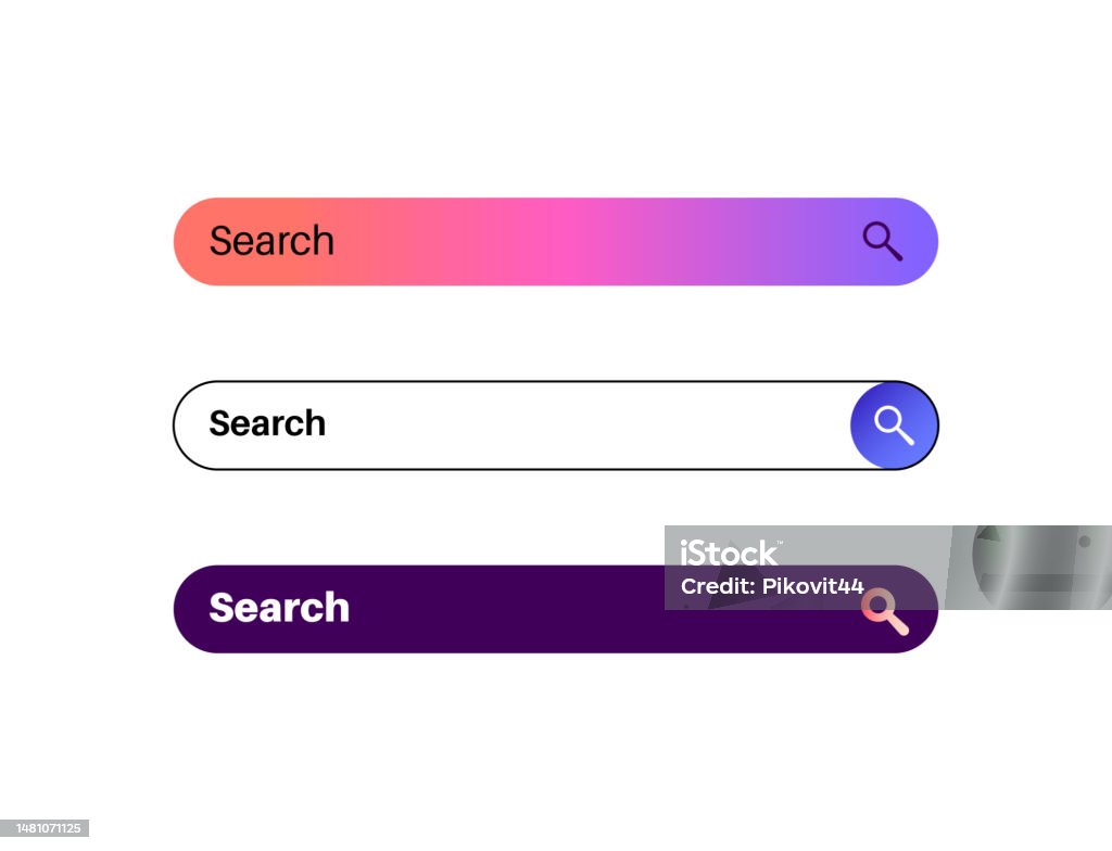 Search Box Control Search Box Control Stock Illustration - Download Image Now - Attached ...