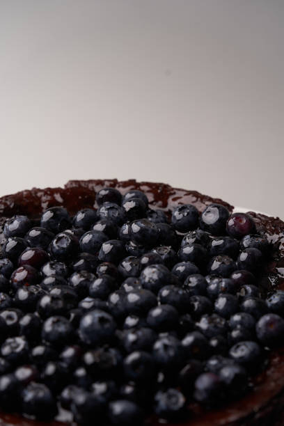 istock Blueberry pie cake with fresh blueberry fruit 1481082863