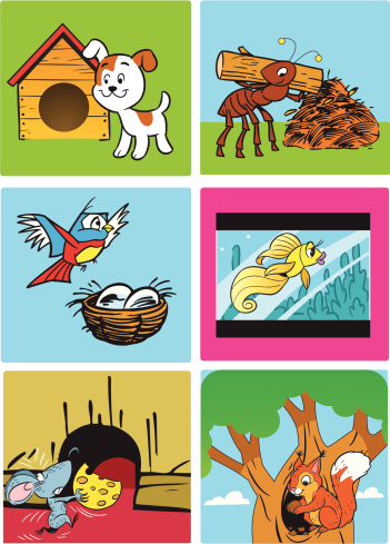 Animal Homes Stock Illustration - Download Image Now - Animal, Animal Den, Ant - iStock Animal Homes Stock Illustration - Download Image Now - Animal, Animal Den, Ant - iStock