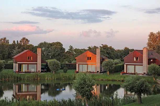 Three bungalows in Alkmaar, Netherlands
