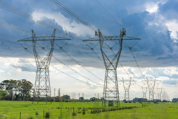 istock Australian Power Transmission Tower Facility 1481102140