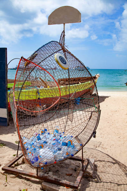 istock Special container for plastic bottles on the city street 1481108425
