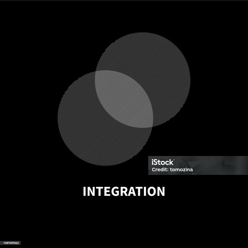 Integration Interaction Sign Stock Illustration - Download Image Now ...