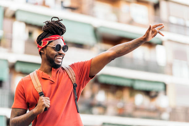 istock Smiley African Boy in Street 1481112718
