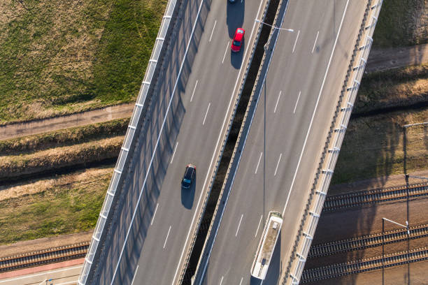 istock aerial view of the higway 1481113082