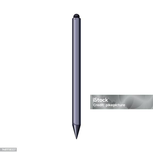 Monitor Stylus Vector Device Stylus Pen Cartoon Vector Illustration Stock Illustration ...
