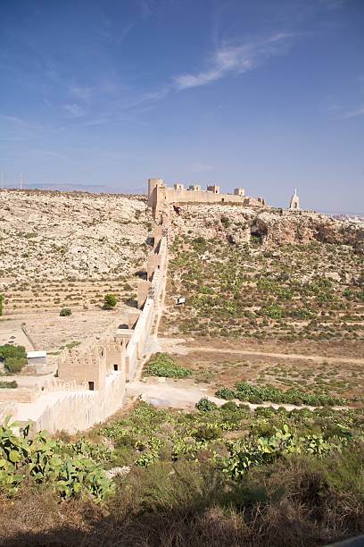 istock great wall at Almeria castle 148112083