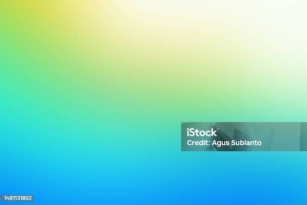 Fresh Gradient Color Fresh Bright Green Color Gradient Abstract Background Stock ...