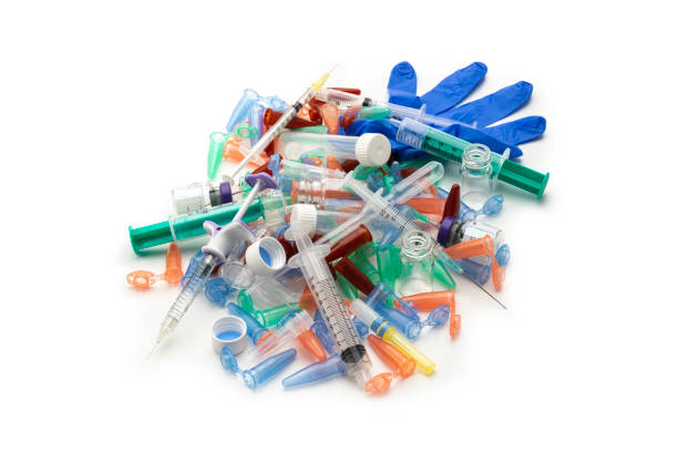 istock Medical hazardous hospital waste 1481135104