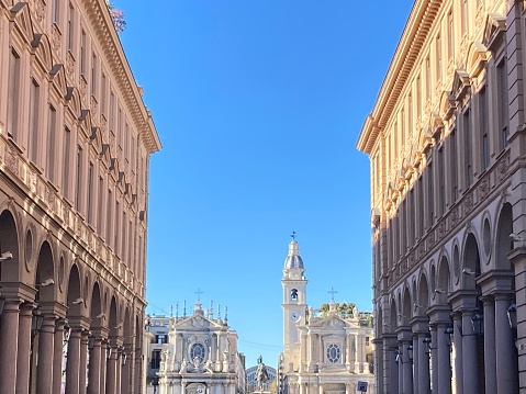Italy - Torino - architecture and Piazza San Carlo