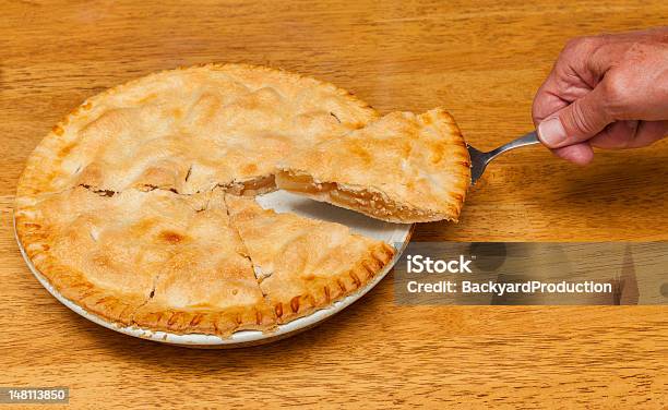 Freshly Baked Homemade Apple Pie Stock Photo - Download Image Now - Apple Pie, Baked, Baked Pastry Item