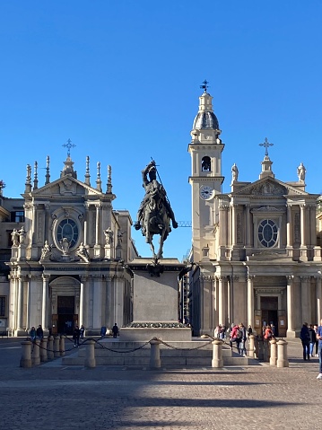 Italy - Torino - Piazza San Carlo