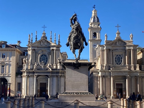 Italy - Torino - Piazza San Carlo