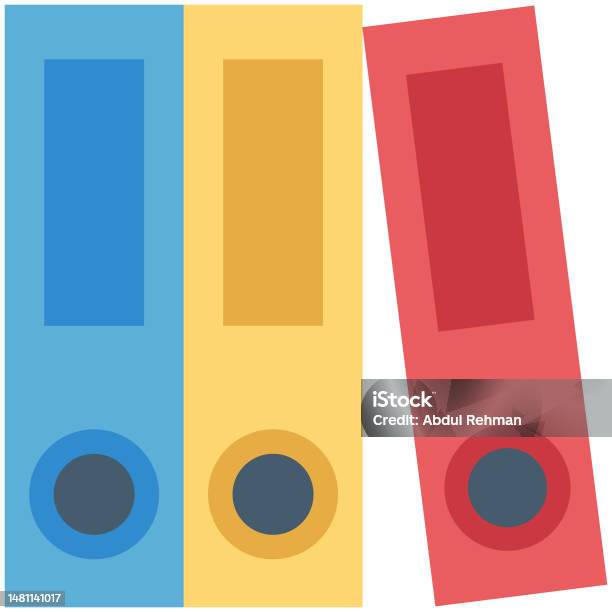 Empty Arch File Arch Files Stock Illustration - Download Image Now - Archives, Catalog ...