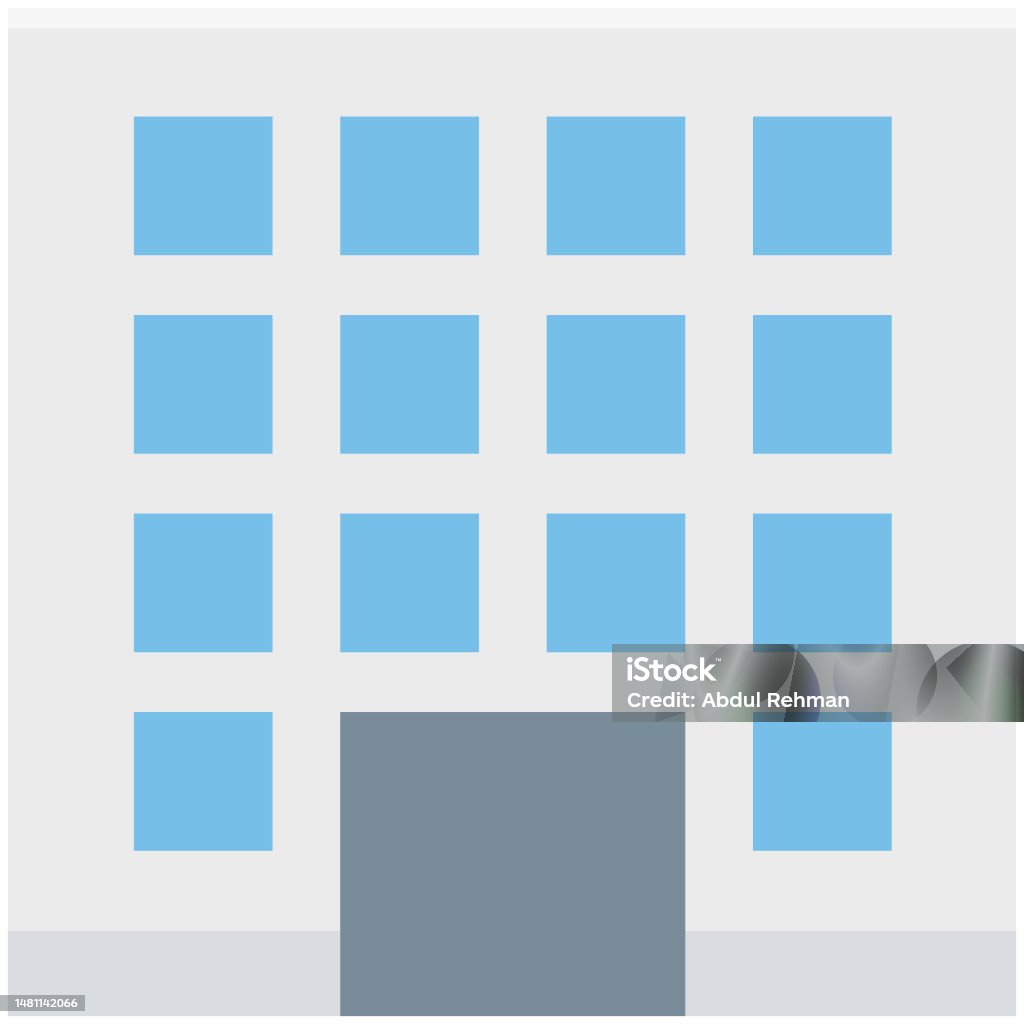 Color For Building Simple Building Color Stock Illustration - Download Image Now - Architecture ...