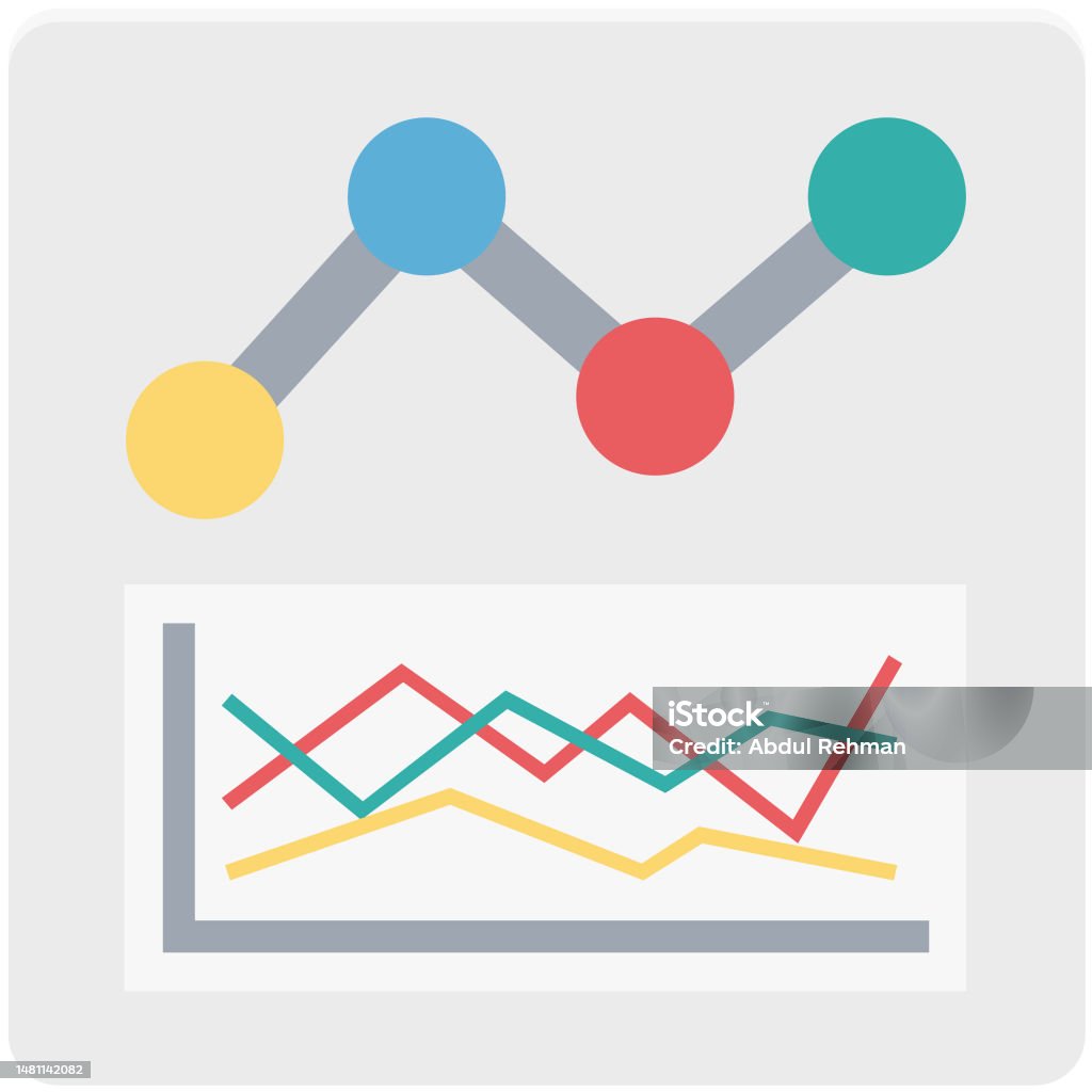 Growth Flow Graph Growth Chart Stock Illustration - Download Image Now - Chart, Data ...