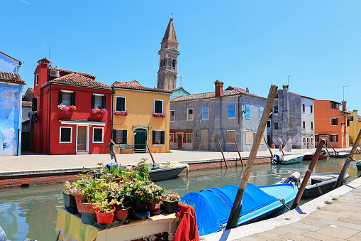 Wonderful Burano Island near Venice