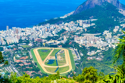 Point of view from the Corcovado mountain