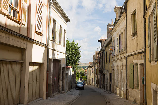 istock Ancient lane in Auxerre city 148114811