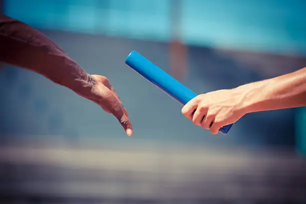 Photo of Passing the Relay Baton