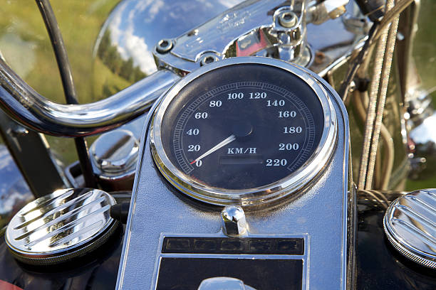 istock speed indicator on a motorbike 148115024