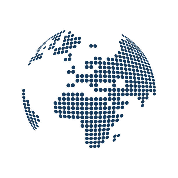 kuvapankkikuvitukset aiheesta suuri läpinäkyvä täplikäs maapallon muotoilu - planeetta