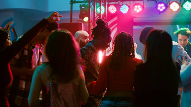 istock Young adults doing cool dance moves 1481153958