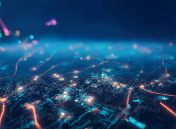 istock Abstract Technology Background of Futurism 1481154349
