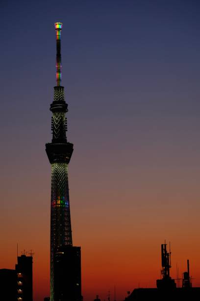 istock Tokyo Skytree in twilight dusk 1481158592