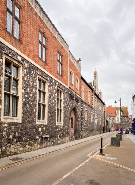 istock Ancient Buildng Facade, Canterbury, England, UK 1481178061