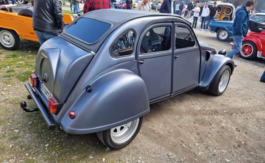 February 20, 2023, Madrid (Spain). The Citroën 2CV (French: deux chevaux(-vapeur), meaning 