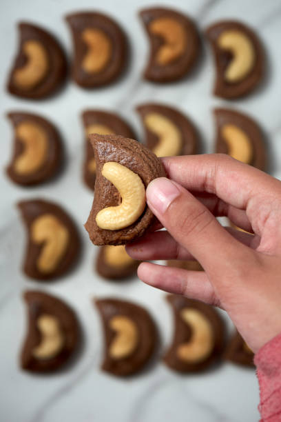 istock Chocolate Cashew nut Cookies 1481181275