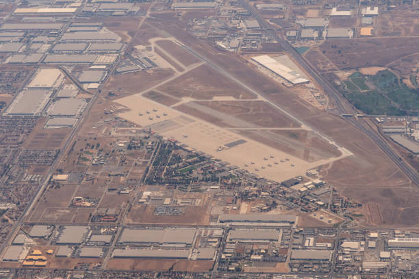 istock Aerial view of JFTB Los Alamitos 1481192001