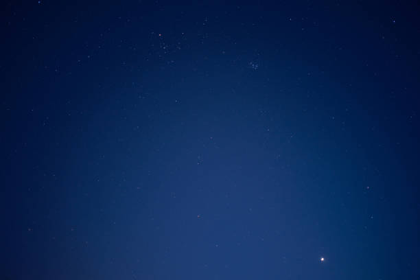 istock Taurus - The Bull constellation and various star clusters photographed with wide angle lens. 1481193033