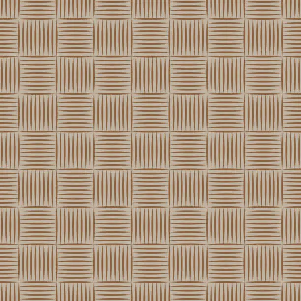 Vector illustration of Basketweave Seamless Pattern Background