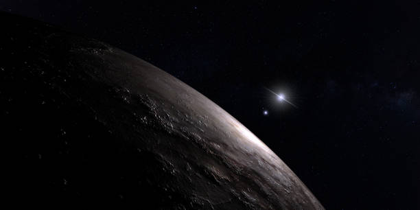 exoplaneta proxima centauri b com estrelas binárias alpha centauri - observatório espacial kepler fotos - fotografias e filmes do acervo