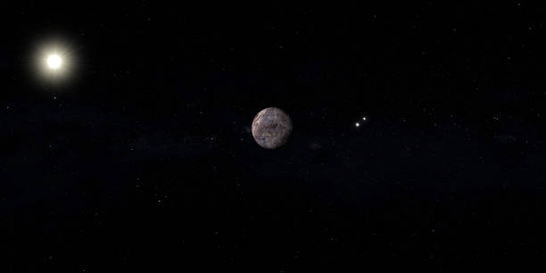 exoplaneta proxima centauri b com estrelas alpha centauri e estrela anã vermelha - observatório espacial kepler fotos - fotografias e filmes do acervo