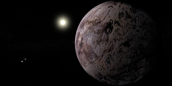 Exoplanet Proxima Centauri B with Alpha Centauri binary stars and red dwarf star